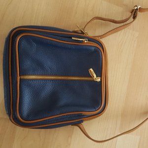 Valentina Genuine Leather Made In Italy Crossbody